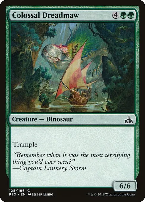 Colossal Dreadmaw · Rivals of Ixalan 125/205