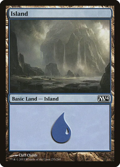 Island · Magic 2014 235/249