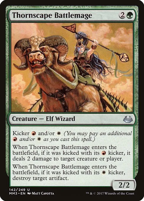 Thornscape Battlemage · Modern Masters 2017 142/249