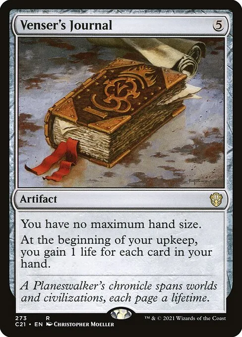 Venser's Journal · Commander 2021 273/409