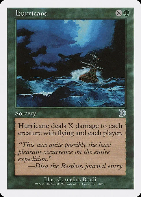 Hurricane · Deckmasters 28/58