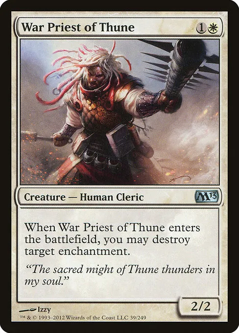 War Priest of Thune · Magic 2013 39/249