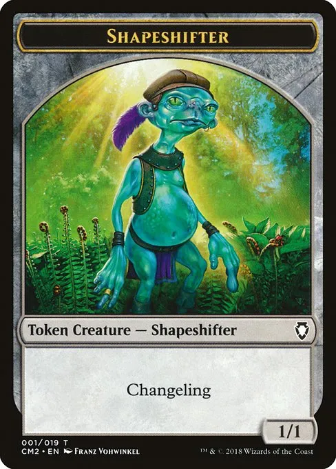 Shapeshifter · Commander Anthology Volume II Tokens 1/19