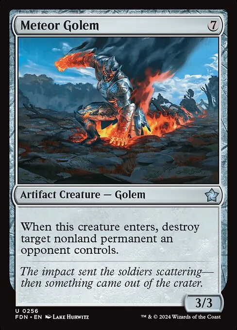 Meteor Golem · Foundations 256/771