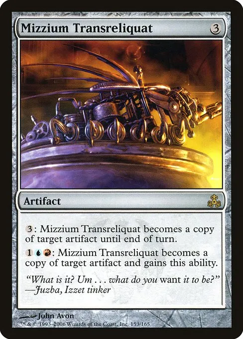 Mizzium Transreliquat · Guildpact 153/167