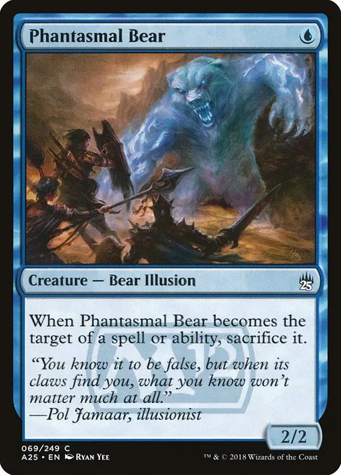 Phantasmal Bear · Masters 25 69/249