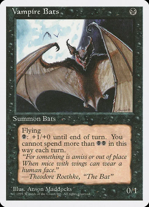 Vampire Bats · Fourth Edition 167/380