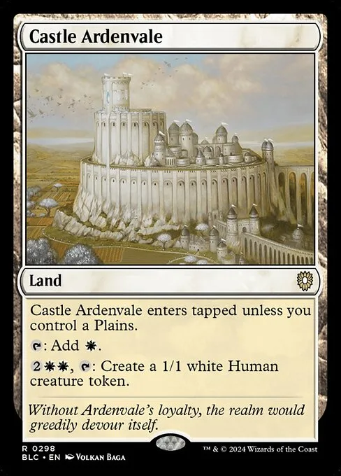 Castle Ardenvale · Bloomburrow Commander 298/356
