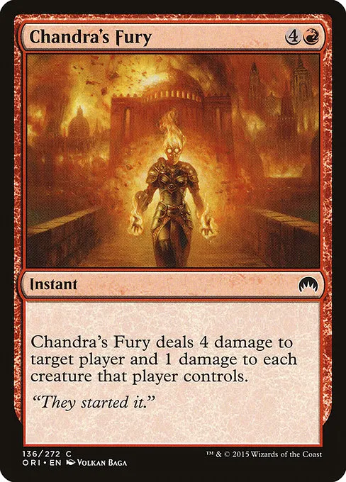Chandra's Fury · Magic Origins 136/288