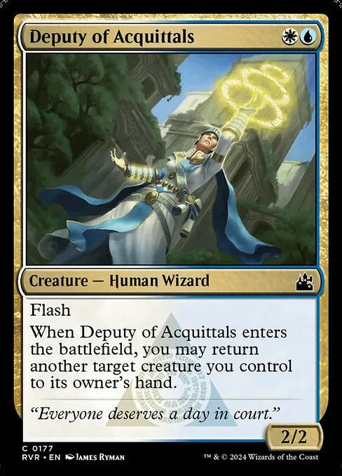 Deputy of Acquittals · Ravnica Remastered 177/531
