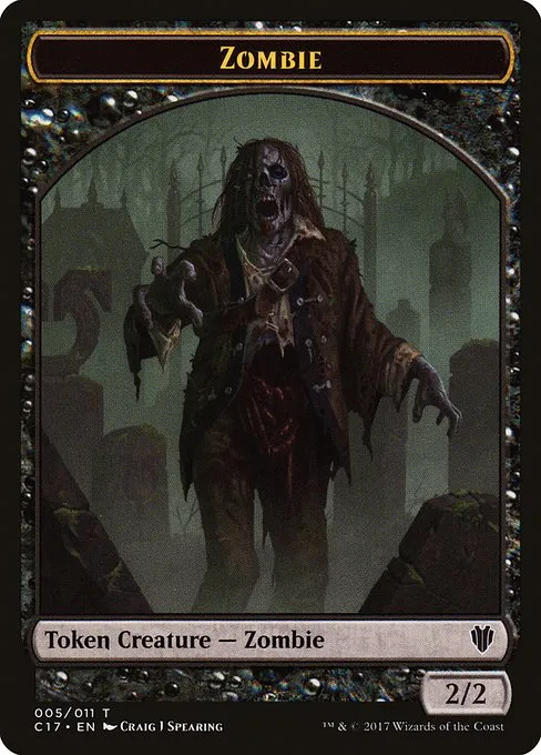 Zombie · Commander 2017 Tokens 5/11