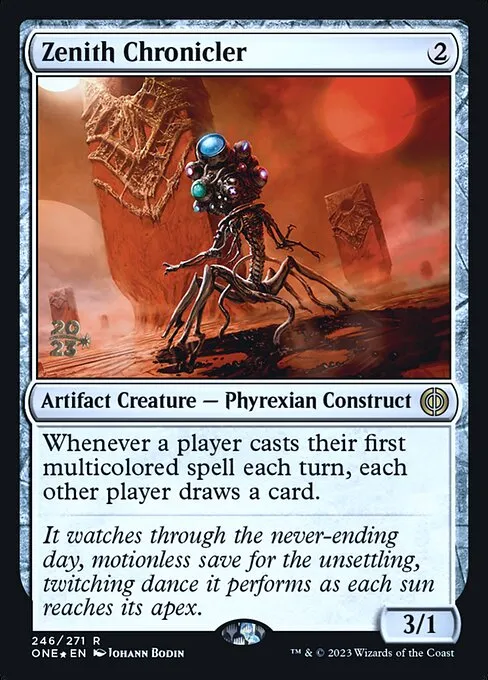 Zenith Chronicler · Phyrexia: All Will Be One Promos 246s/160