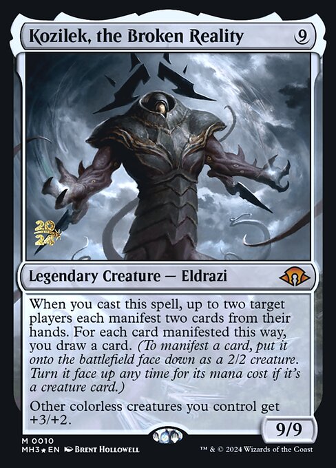 Kozilek, the Broken Reality · Modern Horizons 3 Promos 10s/92