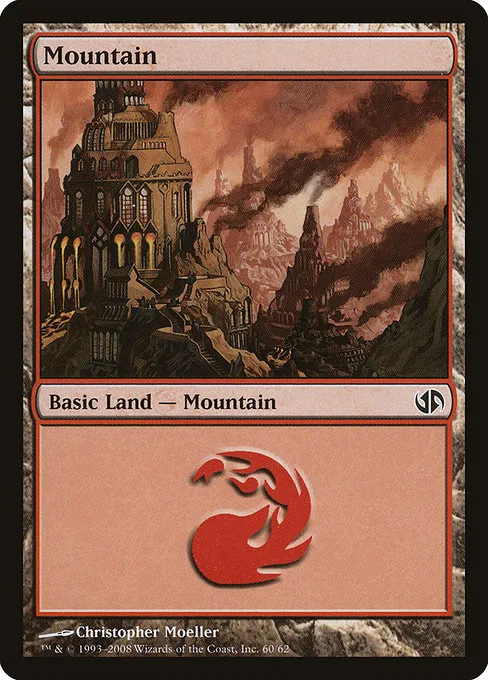 Mountain · Duel Decks: Jace vs. Chandra 60/64