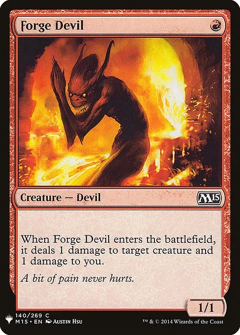 Forge Devil · The List M15-140/5050
