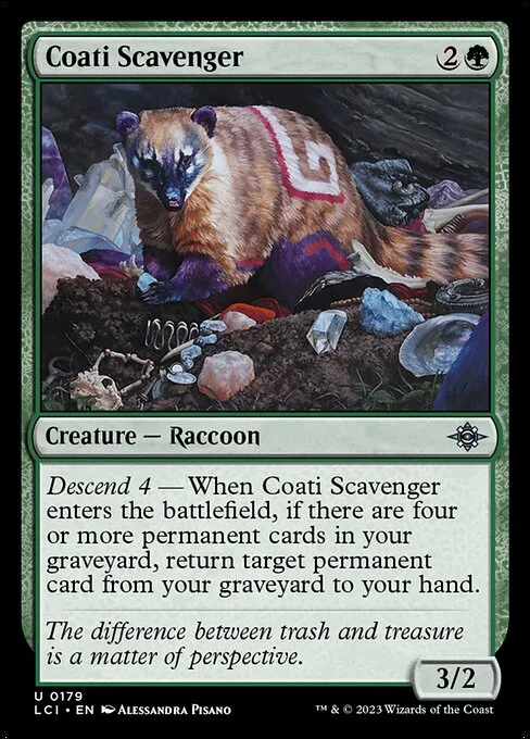 Coati Scavenger · The Lost Caverns of Ixalan 179/416