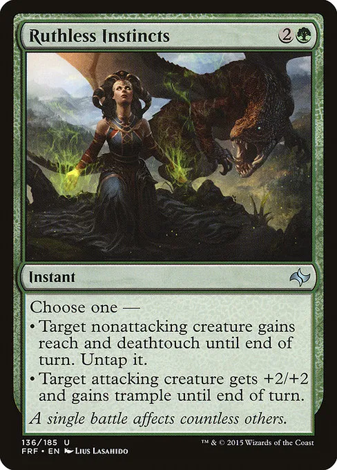 Ruthless Instincts · Fate Reforged 136/191