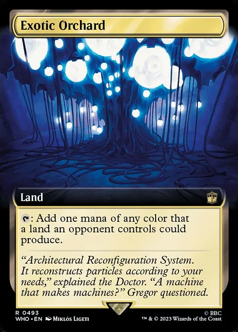 Exotic Orchard · Doctor Who 493/1178