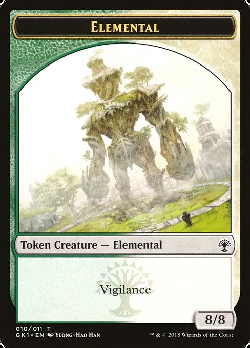 Elemental // Centaur · GRN Guild Kit Tokens 10/10