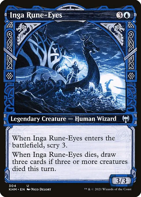 Inga Rune-Eyes · Kaldheim 304/425