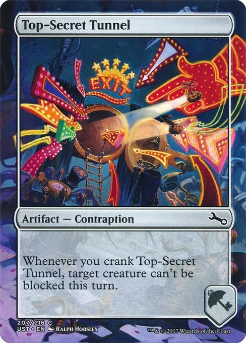 Top-Secret Tunnel · Unstable 207/268