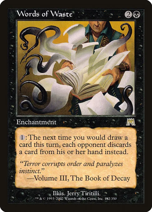 Words of Waste · Onslaught 182/351