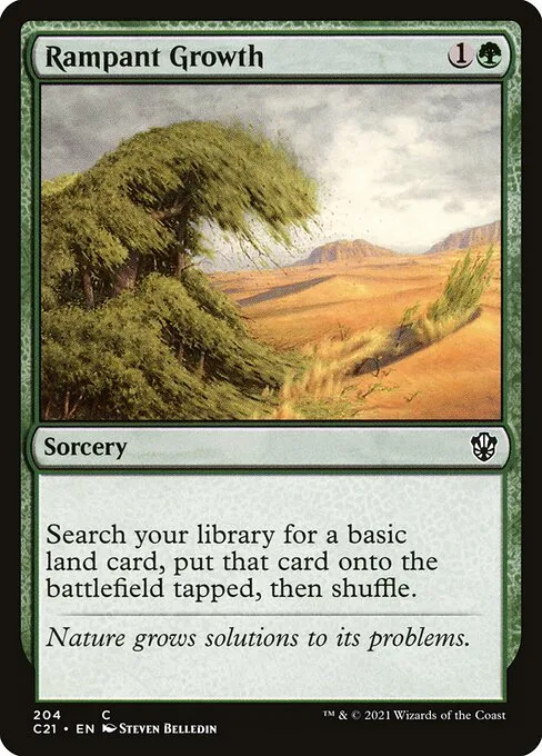 Rampant Growth · Commander 2021 204/409