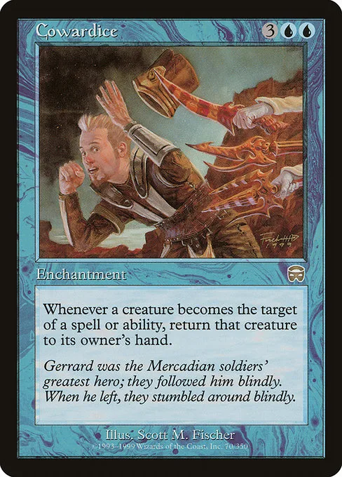 Cowardice · Mercadian Masques 70/350
