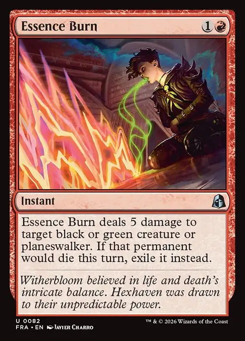 Essence Burn · Reality Fracture 82/7