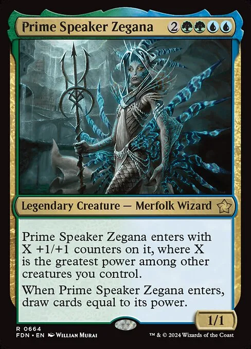 Prime Speaker Zegana · Foundations 664/771