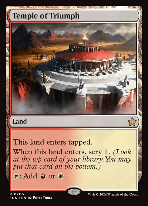 Temple of Triumph · Foundations 705/771