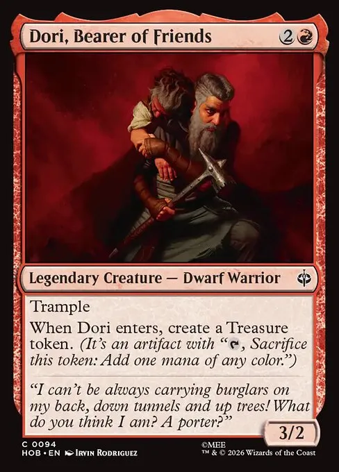 Dori, Bearer of Friends · The Hobbit 94/39