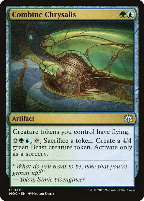 Combine Chrysalis · March of the Machine Commander 319/450