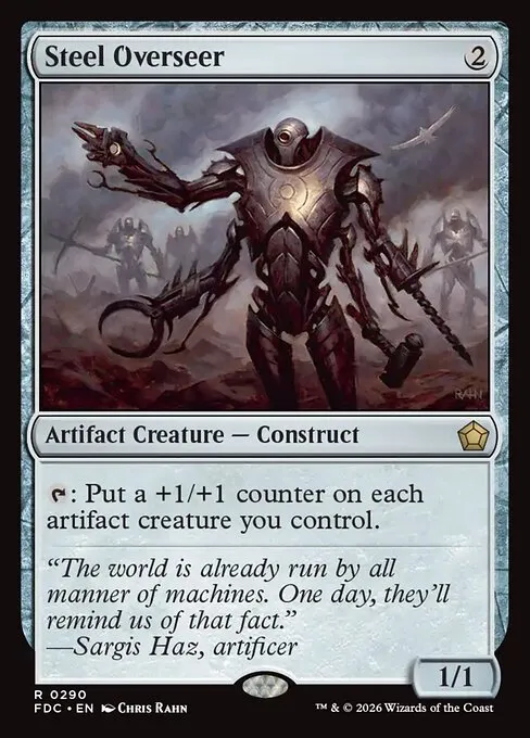 Steel Overseer · Foundations Commander 290/3
