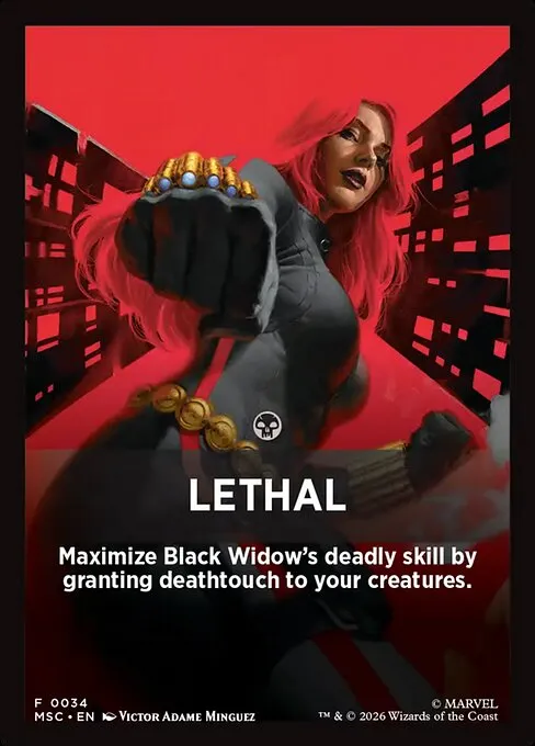 Lethal · Marvel Super Heroes Jumpstart Front Cards 34/61