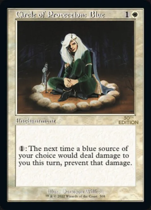 Circle of Protection: Blue · 30th Anniversary Edition 308/594