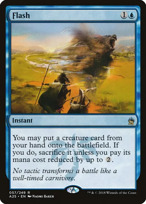 Flash · Masters 25 57/249