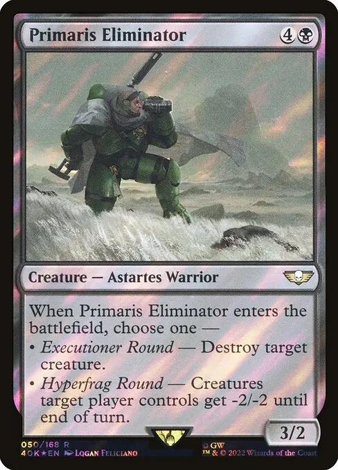 Primaris Eliminator · Warhammer 40,000 Commander 50★/617