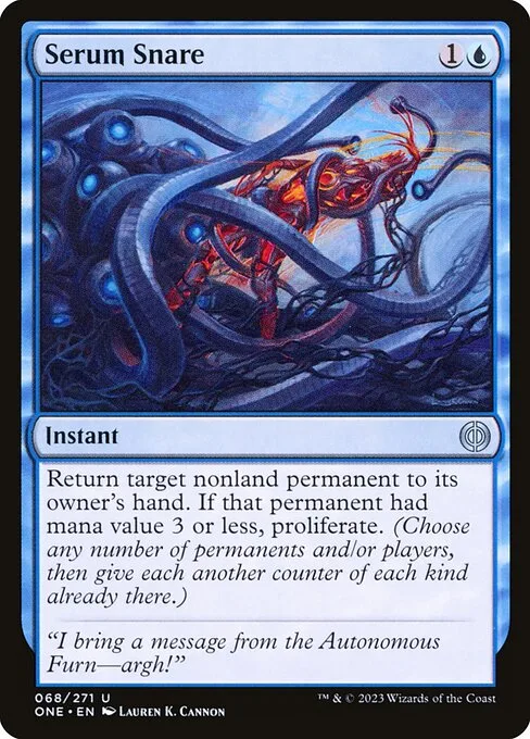 Serum Snare · Phyrexia: All Will Be One 68/479
