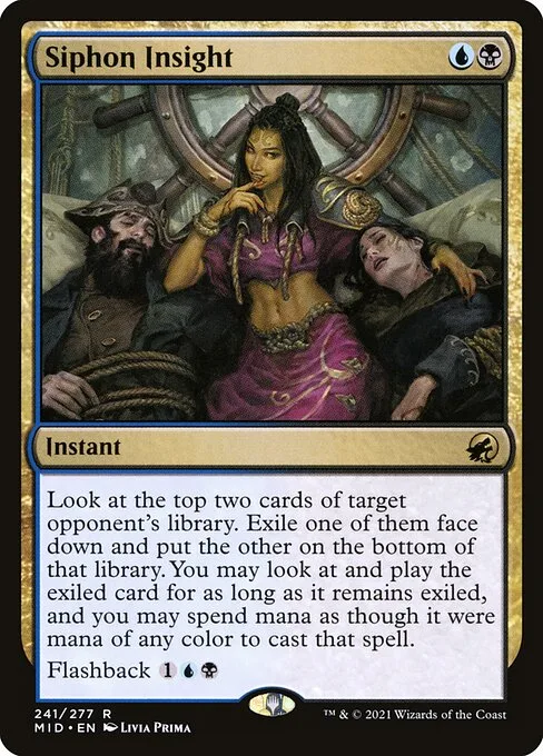 Siphon Insight · Innistrad: Midnight Hunt 241/399