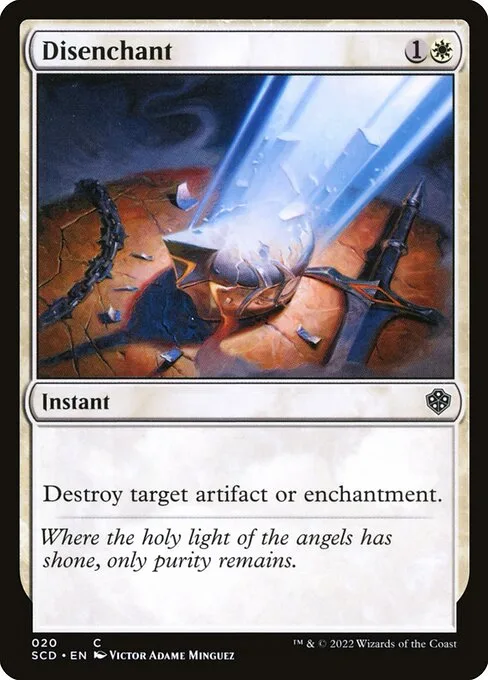 Disenchant · Starter Commander Decks 20/352