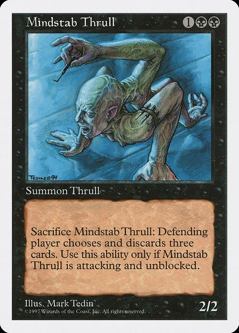 Mindstab Thrull · Fifth Edition 178/460