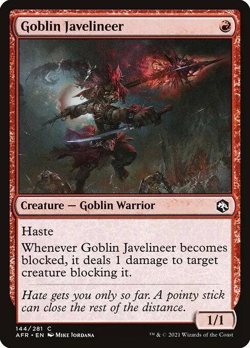 Goblin Javelineer · Adventures in the Forgotten Realms 144/424