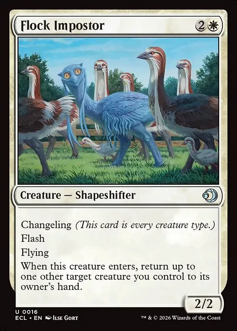 Flock Impostor · Lorwyn Eclipsed 16/408