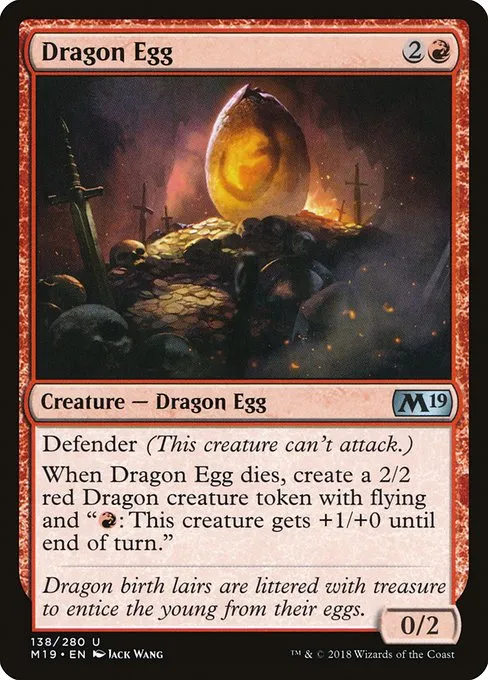 Dragon Egg · Core Set 2019 138/314