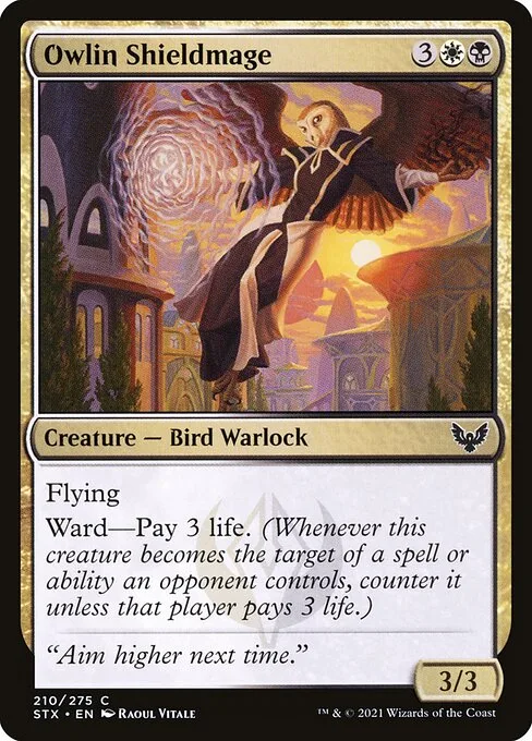 Owlin Shieldmage · Strixhaven: School of Mages 210/393