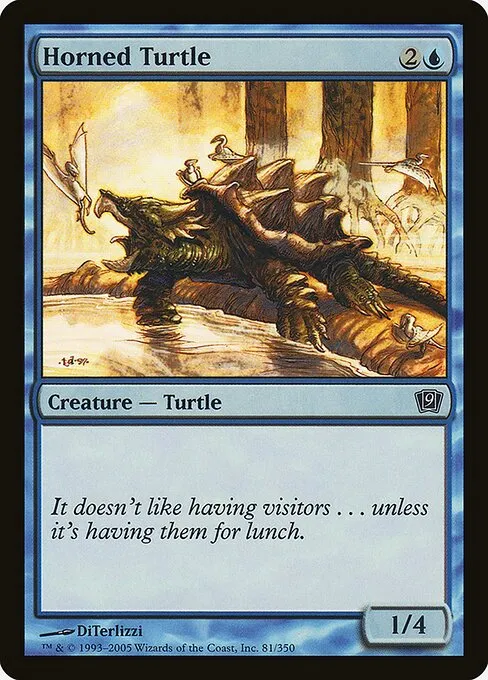 Horned Turtle · Ninth Edition 81★/710