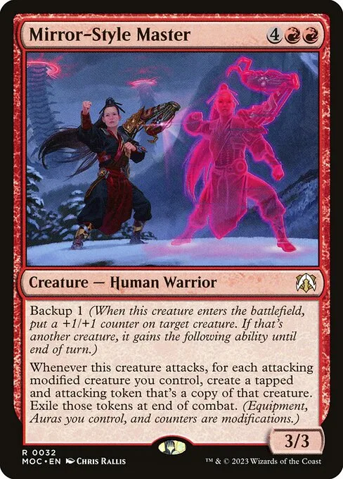 Mirror-Style Master · March of the Machine Commander 32/450