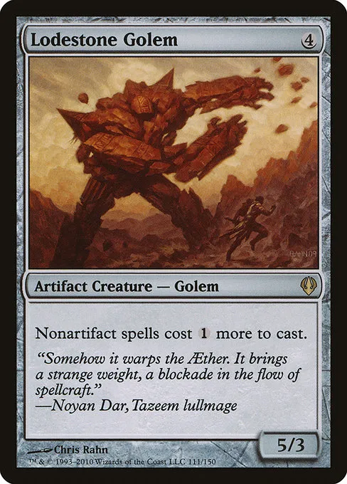 Lodestone Golem · Archenemy 111/150