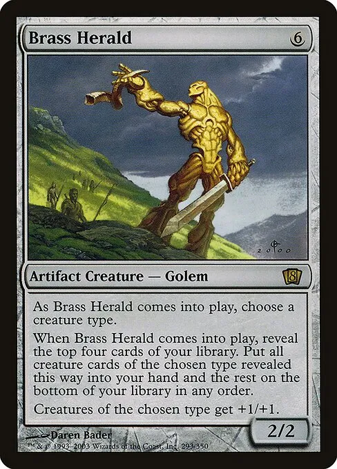 Brass Herald · Eighth Edition 293★/711